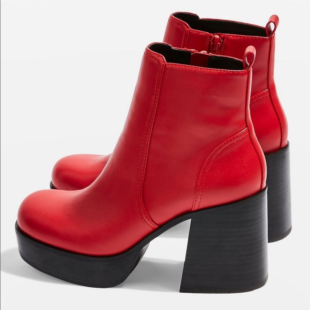Monster Red Boots